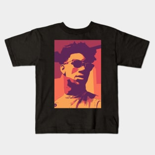 Jimmy Butler Geometric Art Kids T-Shirt